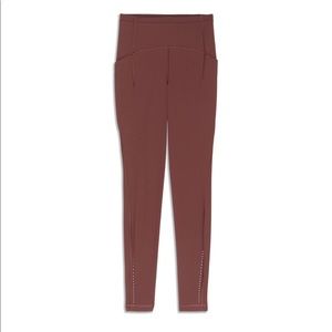 Lululemon Speed up Tights/Brushed/Brown earth